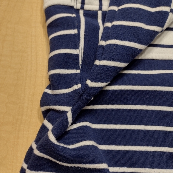 Vineyard Vines Half Zip Pullover Sweatshirt Navy Blue White Size Small - Picture 6 of 10